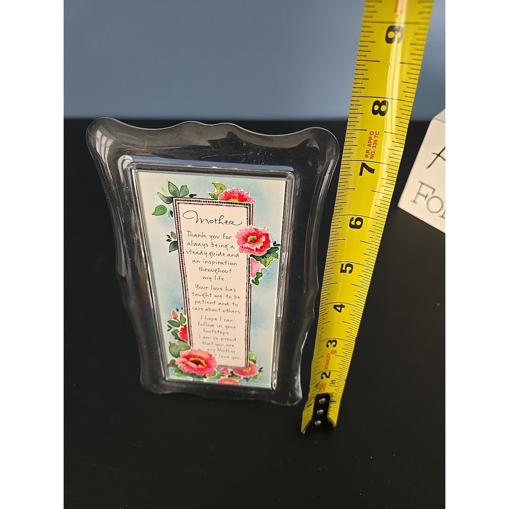 Music Box Frame Mother The Wind Beneath My Wings Keepsake Plaque /Forever Friend - Picture 8 of 11